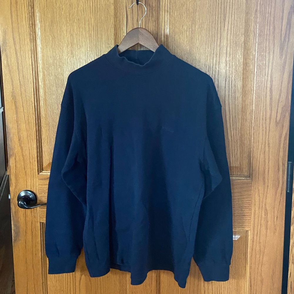 Columbia Mens Long Sleeve Mock Turtle Neck Size XL